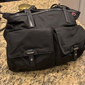 Tumi Black Nylon Tote